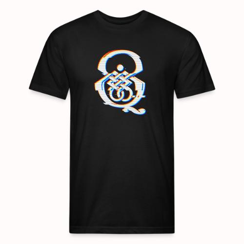 qcpb glitch - Unisex Poly/Cotton T-Shirt