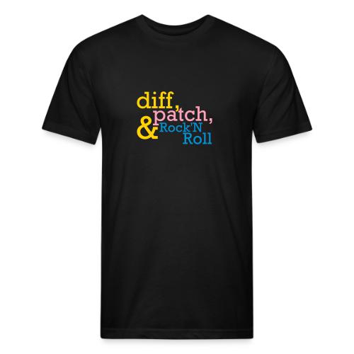 Diff, Patch and Rock'N Roll! - Unisex Poly/Cotton T-Shirt