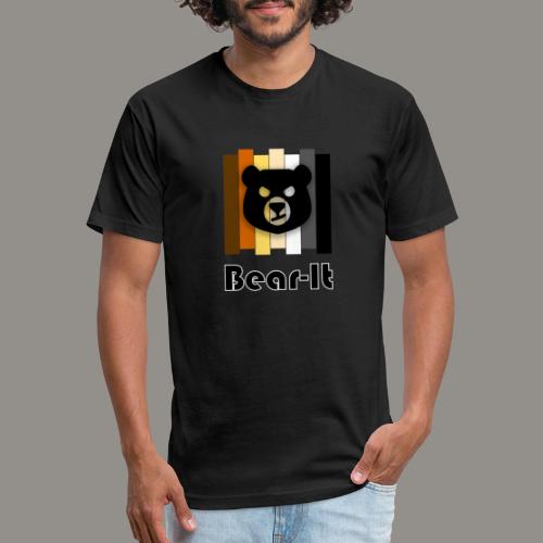 Bear It - 80s - Men’s Fitted Poly/Cotton T-Shirt