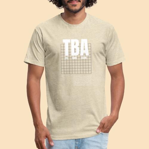 THE BORN AGAIN TBA - Men’s Fitted Poly/Cotton T-Shirt