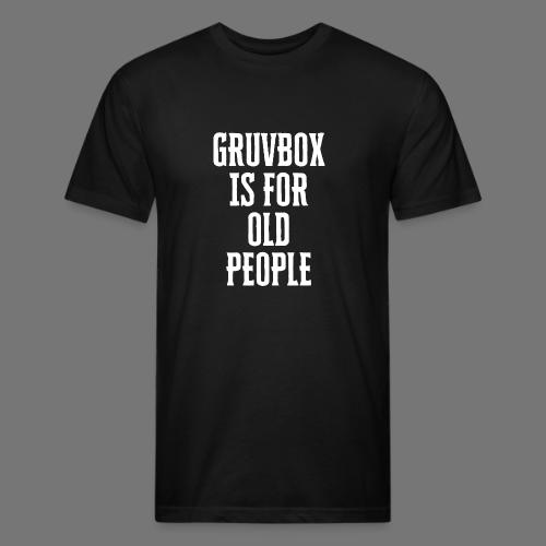 Gruvbox Old People - Unisex Poly/Cotton T-Shirt