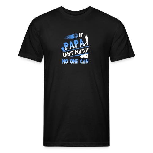 Golf Papa Gift - Funny Putting Graphic Men's Tee - Unisex Poly/Cotton T-Shirt