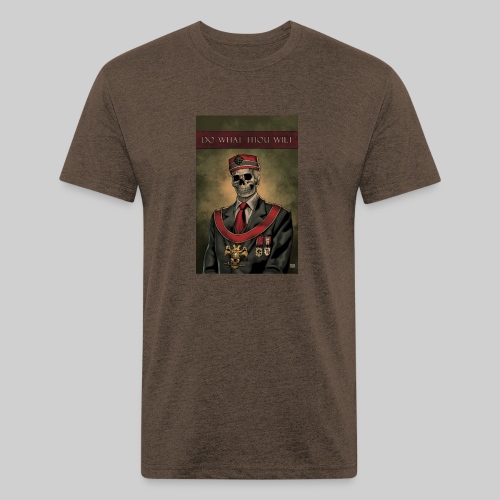 Do What Thou Wilt - Men’s Fitted Poly/Cotton T-Shirt