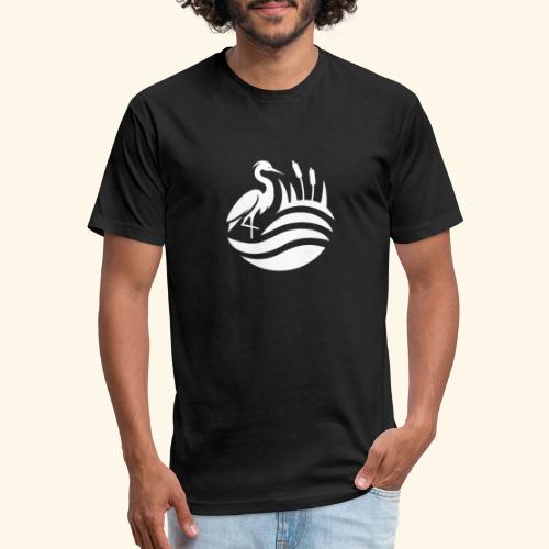 WALPA_white_circle - Men’s Fitted Poly/Cotton T-Shirt