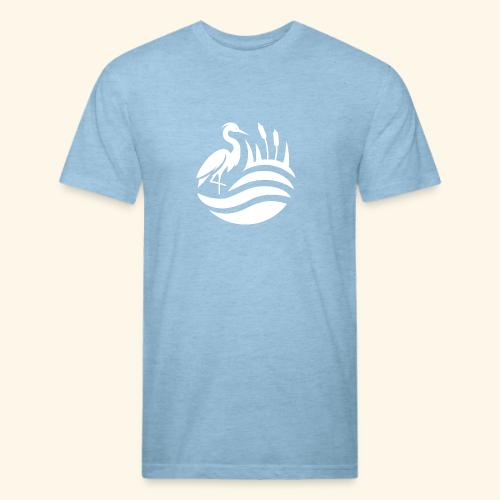 WALPA_white_circle - Unisex Poly/Cotton T-Shirt