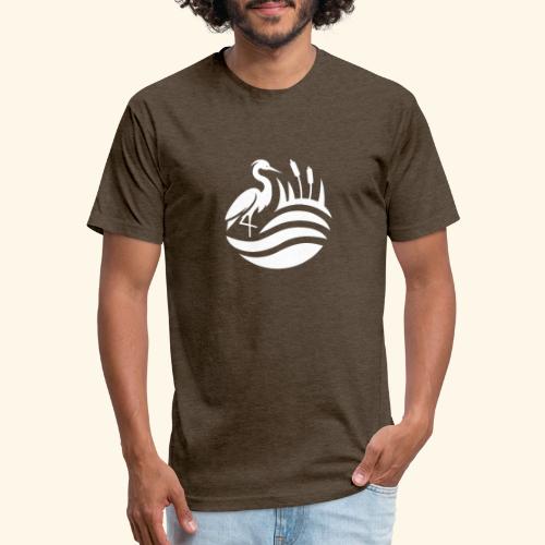 WALPA_white_circle - Unisex Poly/Cotton T-Shirt