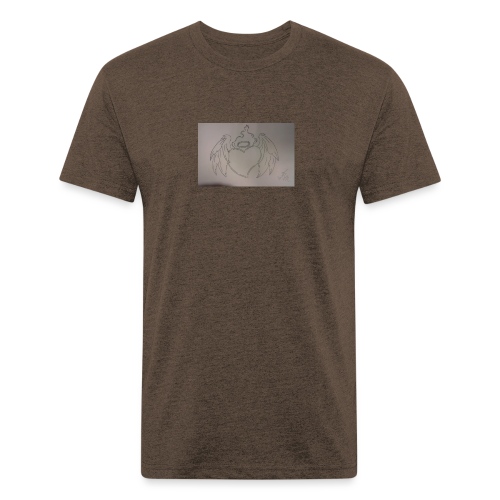 Angel - Men’s Fitted Poly/Cotton T-Shirt
