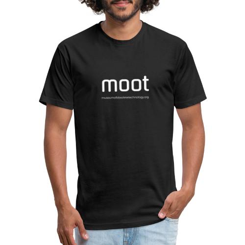 moot logo - Fitted Cotton/Poly T-Shirt by Next Level