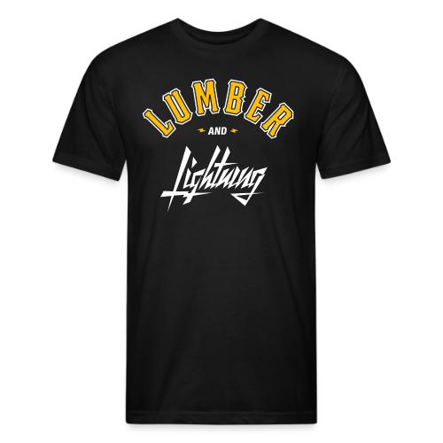 Lumber and Lightning - Unisex Poly/Cotton T-Shirt
