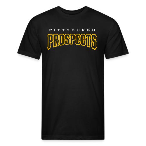 Pittsburgh Prospects (on Black) - Unisex Poly/Cotton T-Shirt