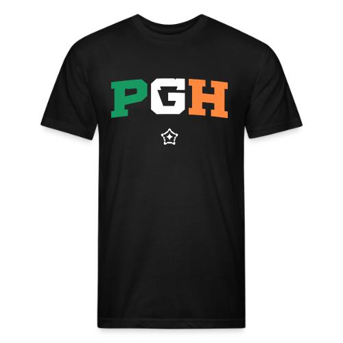 Block PGH - Irish Flag - Unisex Poly/Cotton T-Shirt