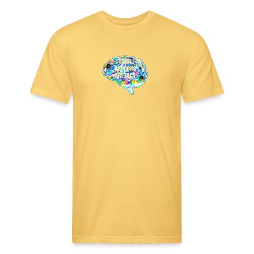 brain fact - Unisex Poly/Cotton T-Shirt