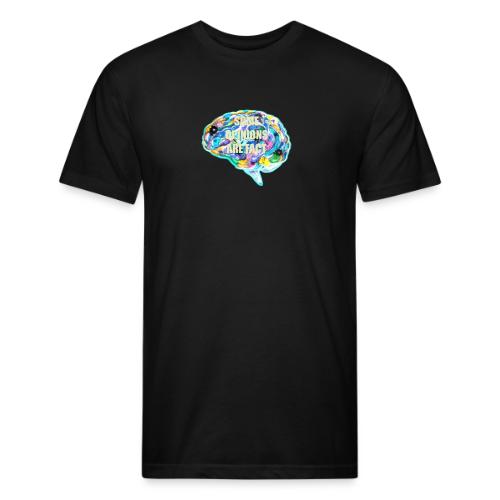 brain fact - Unisex Poly/Cotton T-Shirt