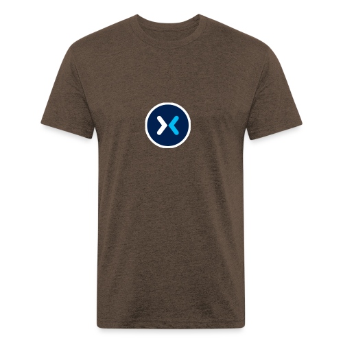 mixer symbol - Men’s Fitted Poly/Cotton T-Shirt