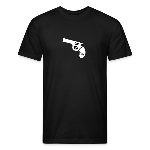 Gun - Men’s Fitted Poly/Cotton T-Shirt