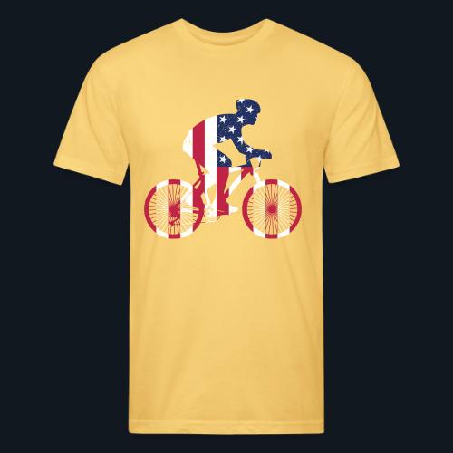 American Cyclist - Unisex Poly/Cotton T-Shirt