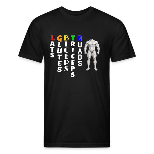 LGBTQ Workout - Unisex Poly/Cotton T-Shirt