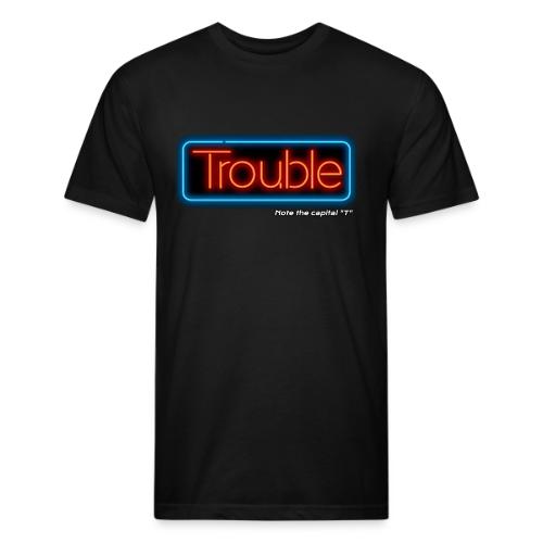 Trouble - Unisex Poly/Cotton T-Shirt