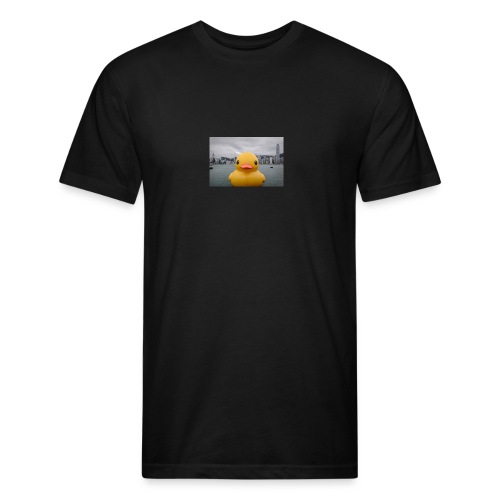 Duck - Men’s Fitted Poly/Cotton T-Shirt