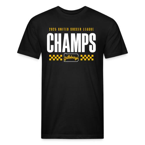 Grittsburgh - USL Champs - Unisex Poly/Cotton T-Shirt