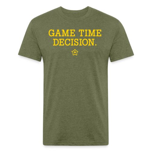 Game Time Decision II - Unisex Poly/Cotton T-Shirt