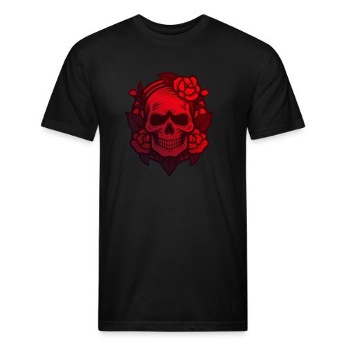 Dia de los Muertos - skull - Unisex Poly/Cotton T-Shirt