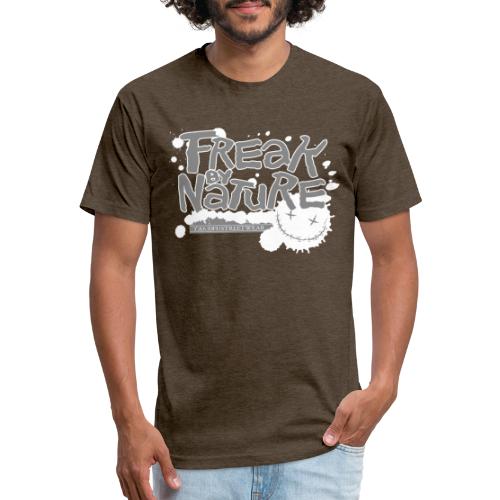 Freak by Nature - Men’s Fitted Poly/Cotton T-Shirt