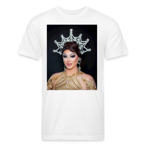 INDI SKIES GOLDEN GODDESS - Fitted Cotton/Poly T-Shirt by Next Level