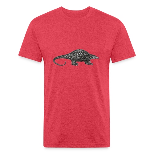 pangolin whole - Fitted Cotton/Poly T-Shirt by Next Level