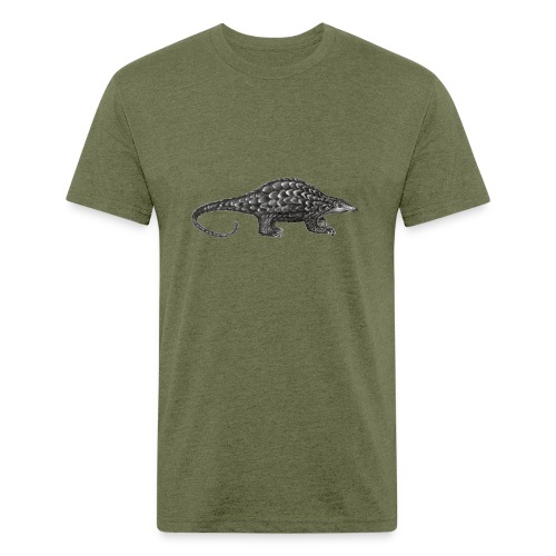 pangolin whole - Fitted Cotton/Poly T-Shirt by Next Level