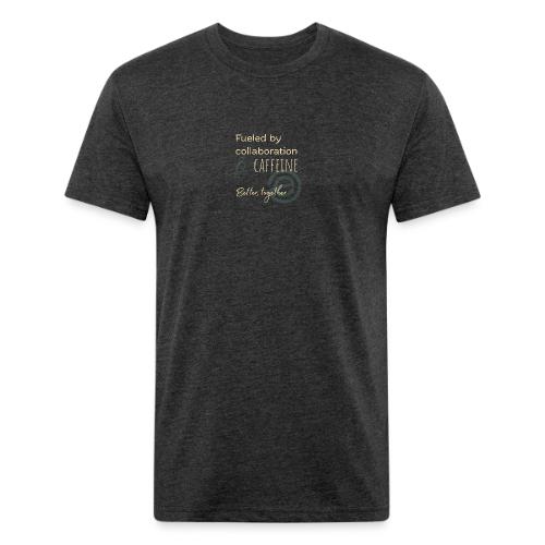 Fueled by Caffeine dark - Unisex Poly/Cotton T-Shirt