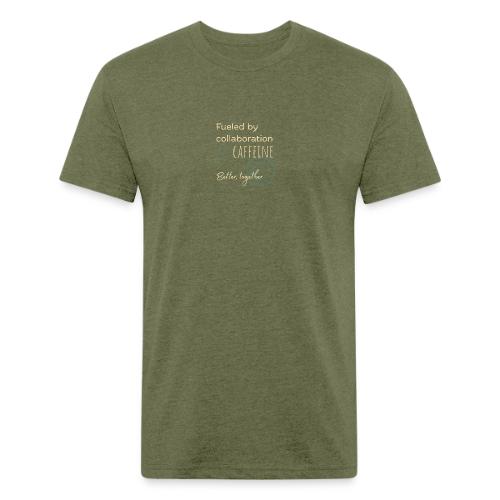 Fueled by Caffeine dark - Unisex Poly/Cotton T-Shirt