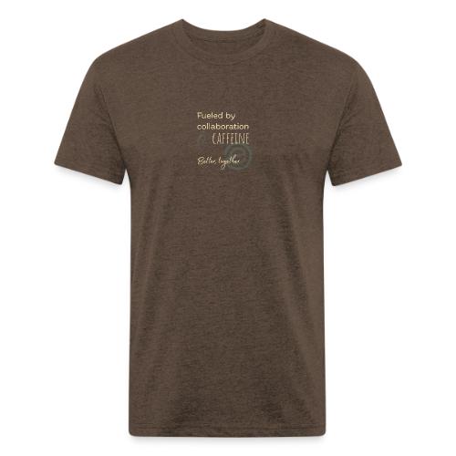 Fueled by Caffeine dark - Unisex Poly/Cotton T-Shirt