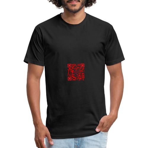 Tovar QR - Men’s Fitted Poly/Cotton T-Shirt