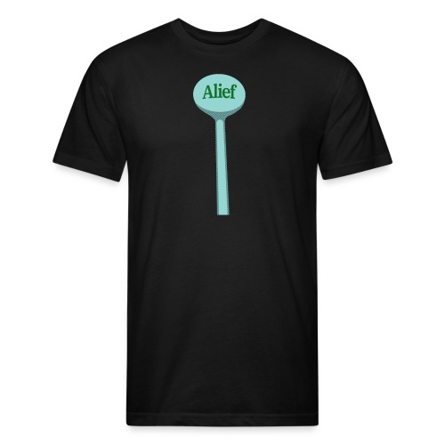 Alief Water Tower - Men’s Fitted Poly/Cotton T-Shirt