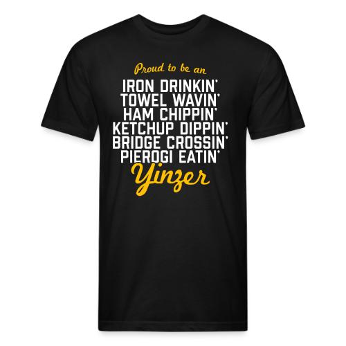 Proud To Be a Yinzer - Unisex Poly/Cotton T-Shirt