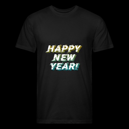 Happy New Year Design! - Men’s Fitted Poly/Cotton T-Shirt
