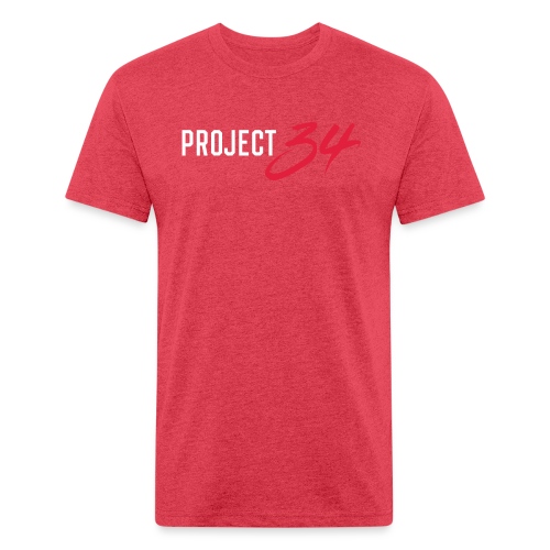Project 34 - Rutgers - Men’s Fitted Poly/Cotton T-Shirt