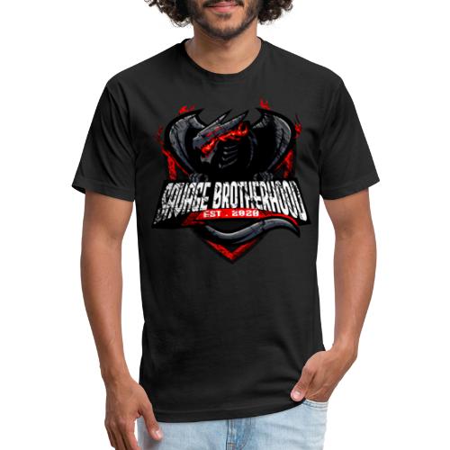 Savage Brotherhood Stamped Official - Fitted Cotton/Poly T-Shirt by Next Level