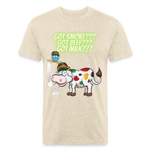 GotBeef - MrInappropriate x AORMAI Collection - Men’s Fitted Poly/Cotton T-Shirt