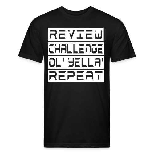 Repeat - Fitted Cotton/Poly T-Shirt by Next Level