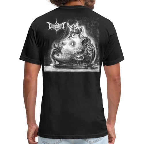 Decorpsetated - Human Words album cover, white - Unisex Poly/Cotton T-Shirt