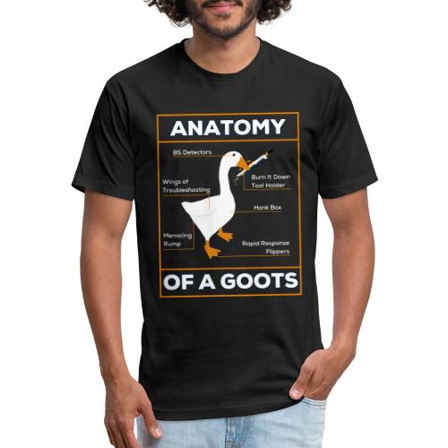 ANATOMY OF A GOOTS v1 - Unisex Poly/Cotton T-Shirt