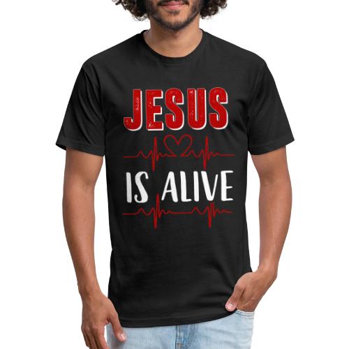 Jesus is Alive - Unisex Poly/Cotton T-Shirt