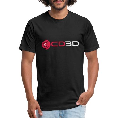 CD3D White Front/CinemaDraft Logo Back - Unisex Poly/Cotton T-Shirt
