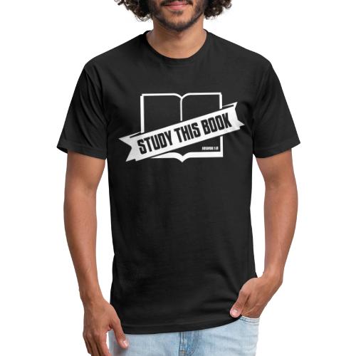 Study This Book - Men’s Fitted Poly/Cotton T-Shirt
