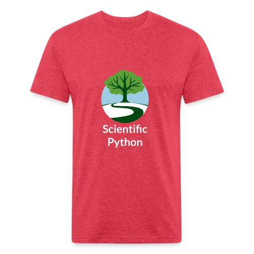 scientific python full color logo - Unisex Poly/Cotton T-Shirt