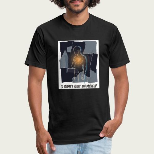 Recovery Mantra I didn't quit on myself - Unisex Poly/Cotton T-Shirt
