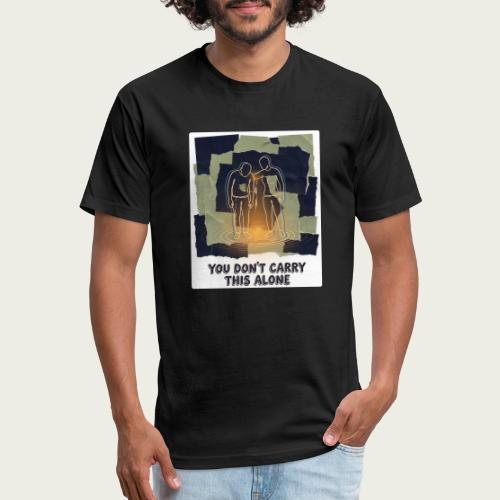 Recovery Mantra You don't carry this alone - Unisex Poly/Cotton T-Shirt