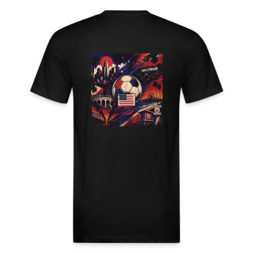 USA Mundial Tee — Edición Doble Estampado - Unisex Poly/Cotton T-Shirt